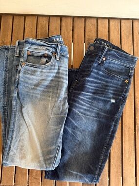 American Eagle Men’s Athletic Skinny Jeans Bundle — 31x32